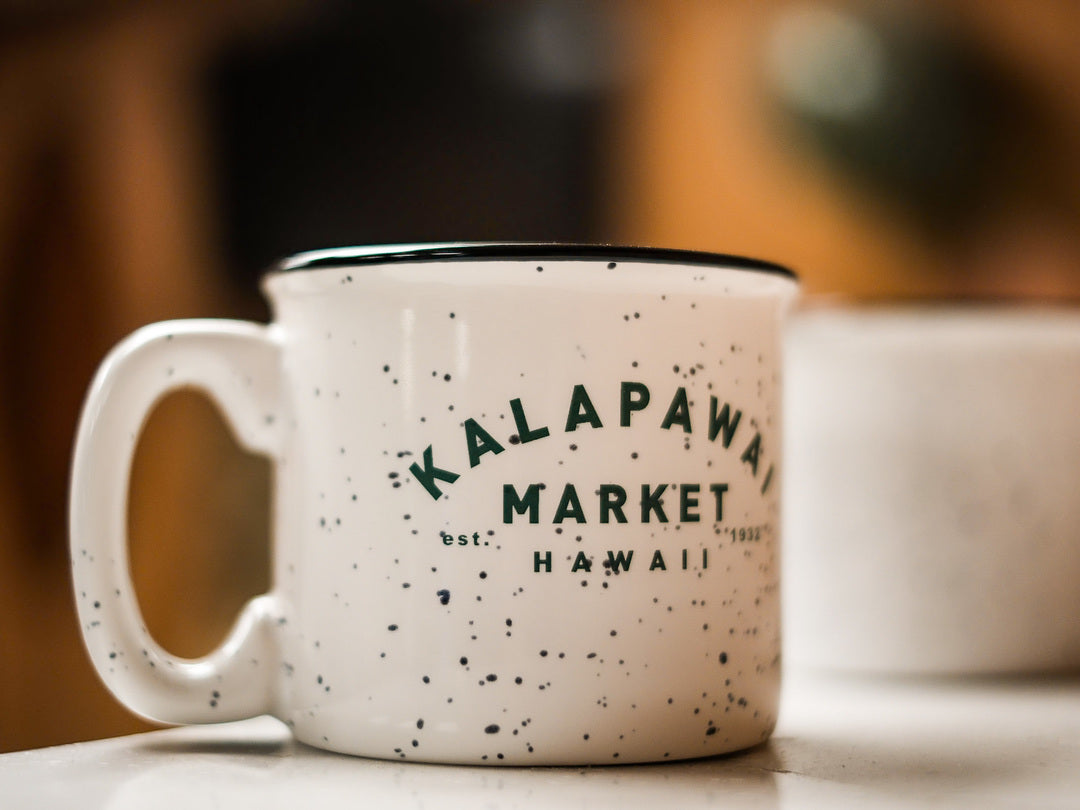 Ceramic campfire coffee mug