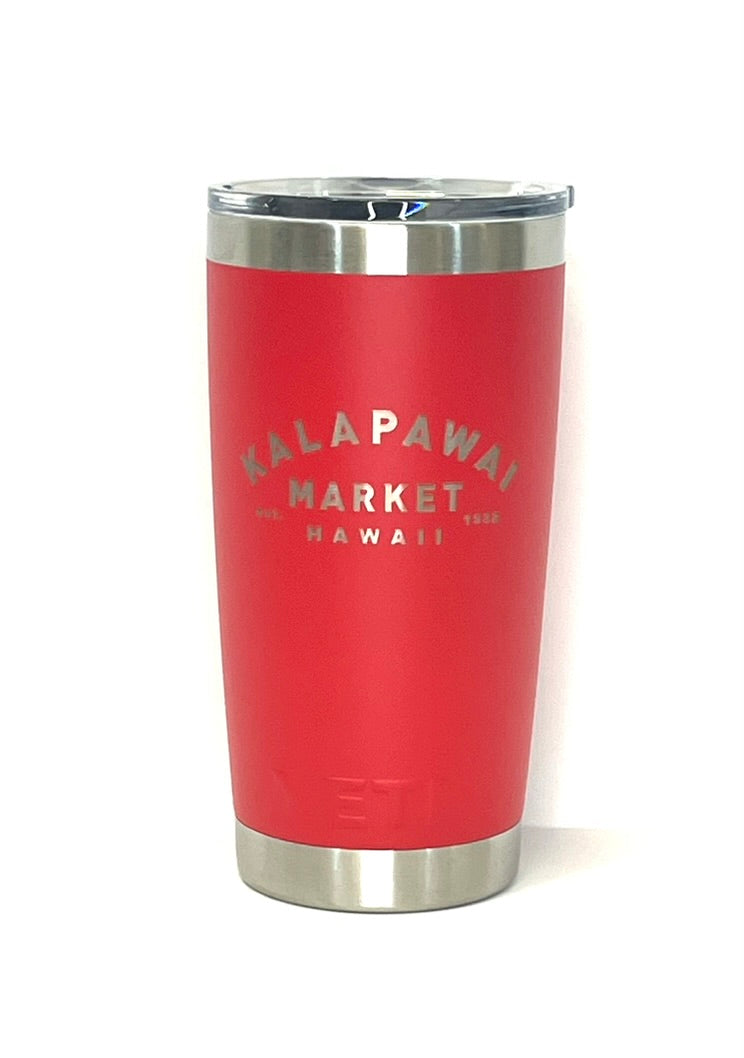Red 20oz Yeti tumbler