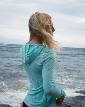 ANETIK Womens L/S Hoody (Seafoam)